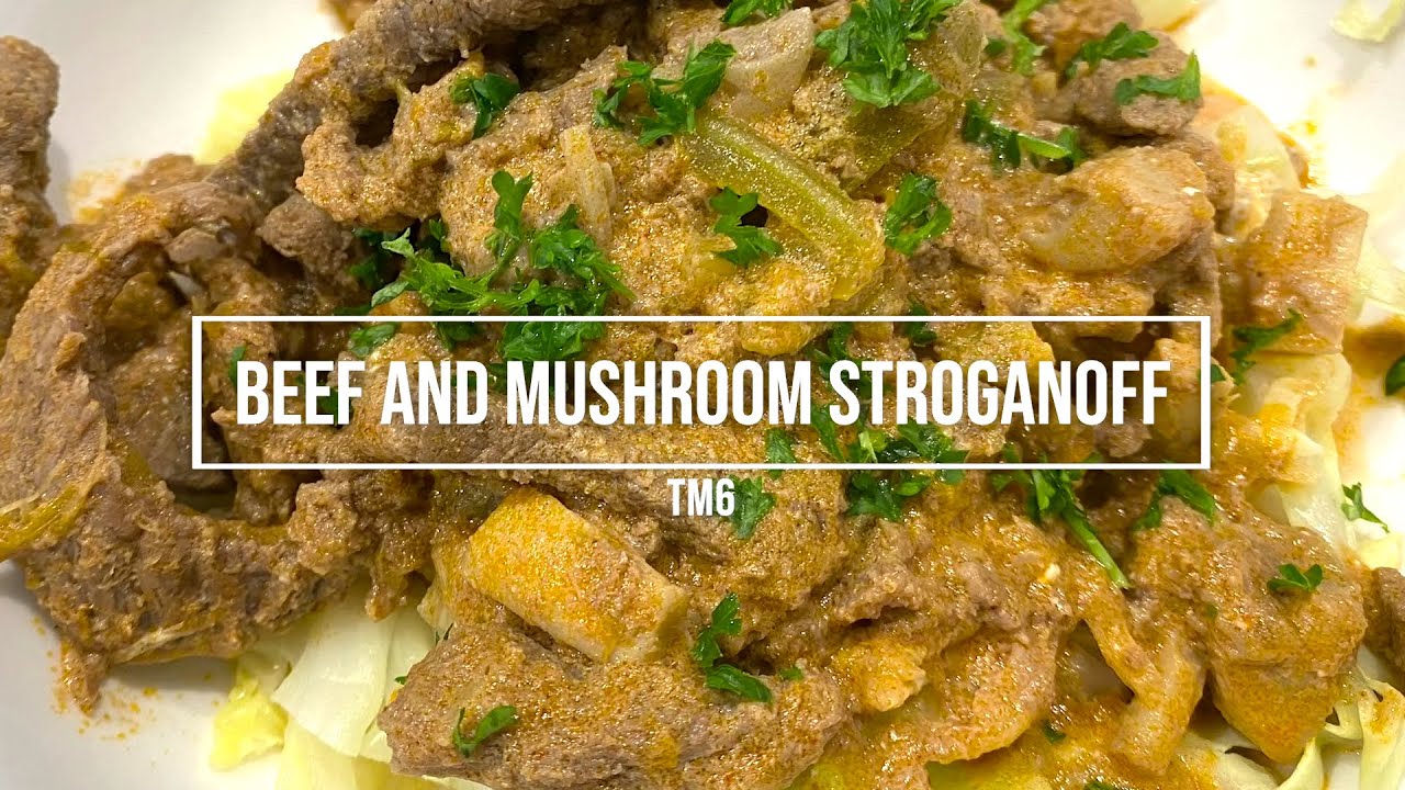 Thermomix (TM6) Beef Stroganoff