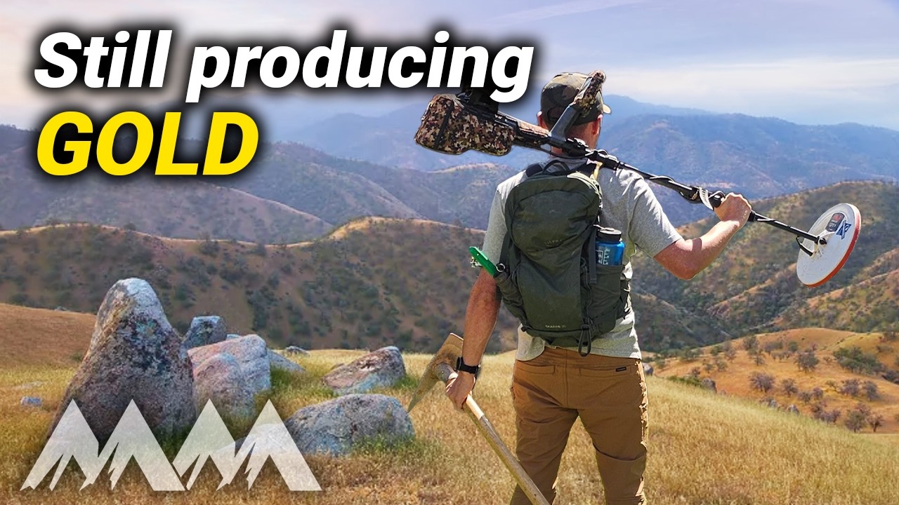 Everyone Thinks California&rsquo;s Gold Is Gone&hellip; It&rsquo;s Not | Metal Detecting for GOLD Nuggets!