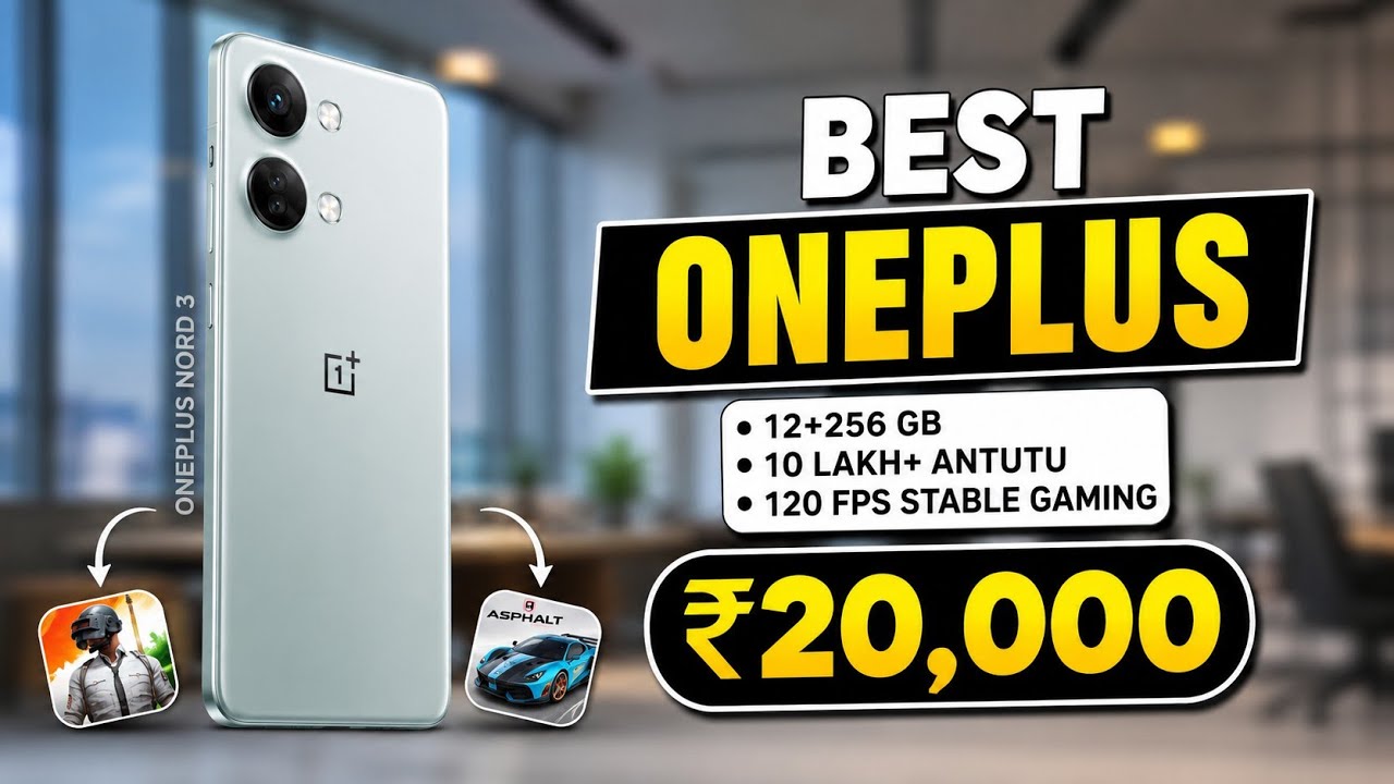 OnePlus Phones under 20000 ⚡ Best for Gaming 🎮 & Flagship Camera 📸 #OnePlusGaming #OnePlusCameraPhon