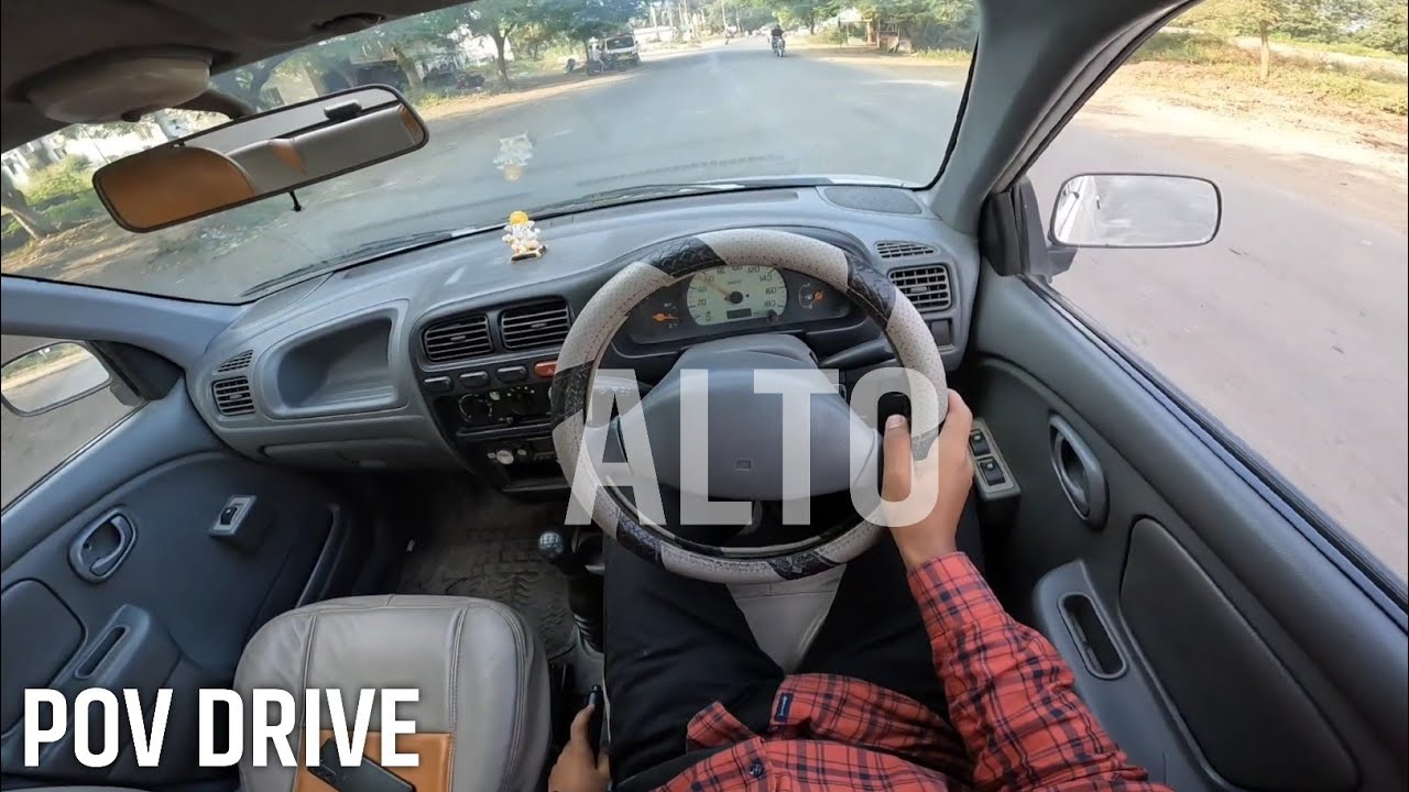 2008 MARUTI ALTO LXI | (796CC 47BHP) POV TEST Drive | Born To Drive