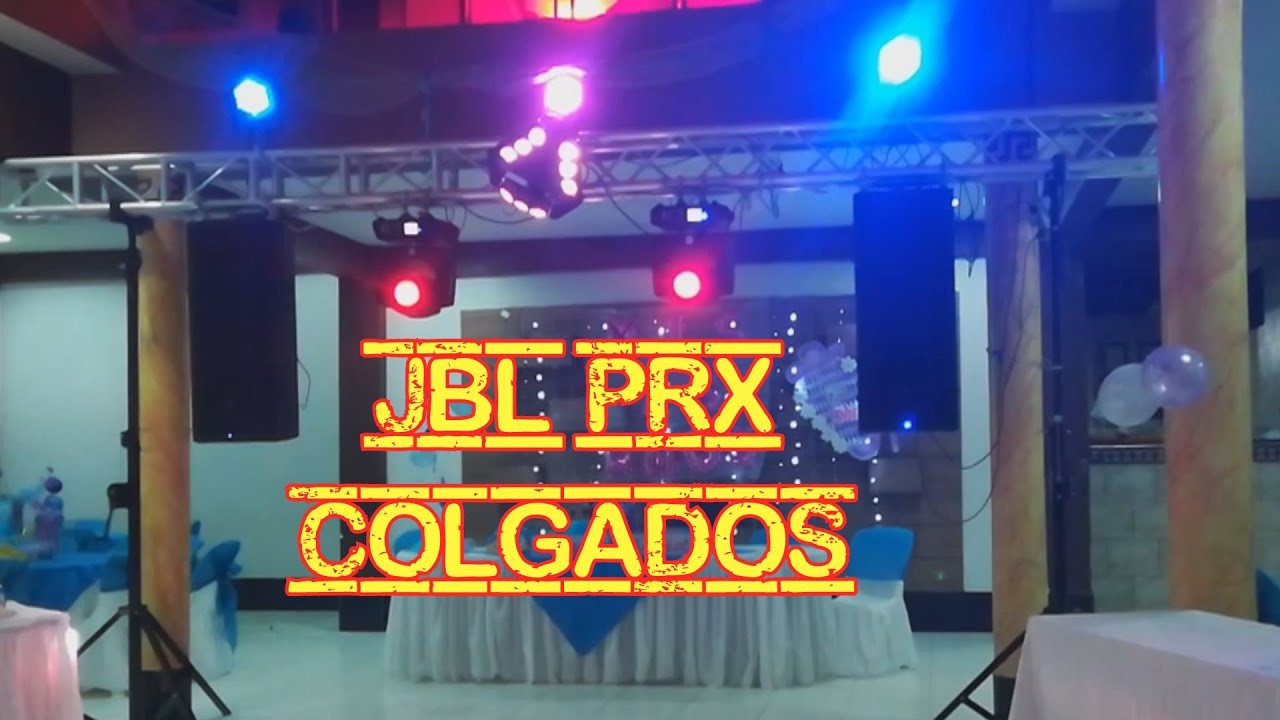 Asi se cuelga los Jbl prx 725 | se suspendió mi evento por conflictos en Bolivia