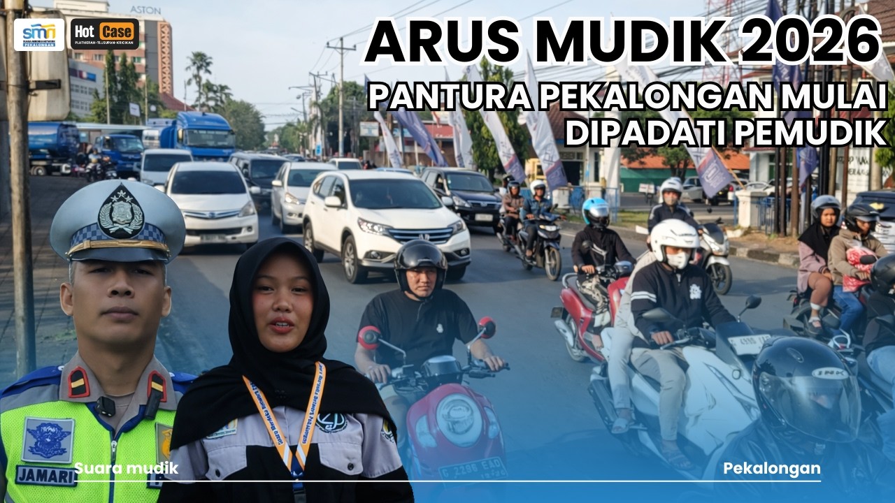 Suara Mudik | Pantura Pekalongan Mulai Dipadati Pemudik