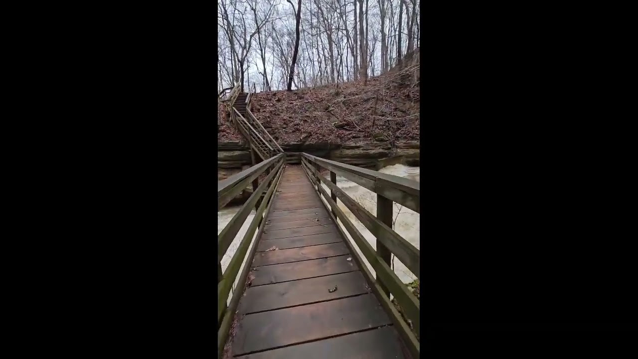 Indiana A rampaging Little Clifty Falls