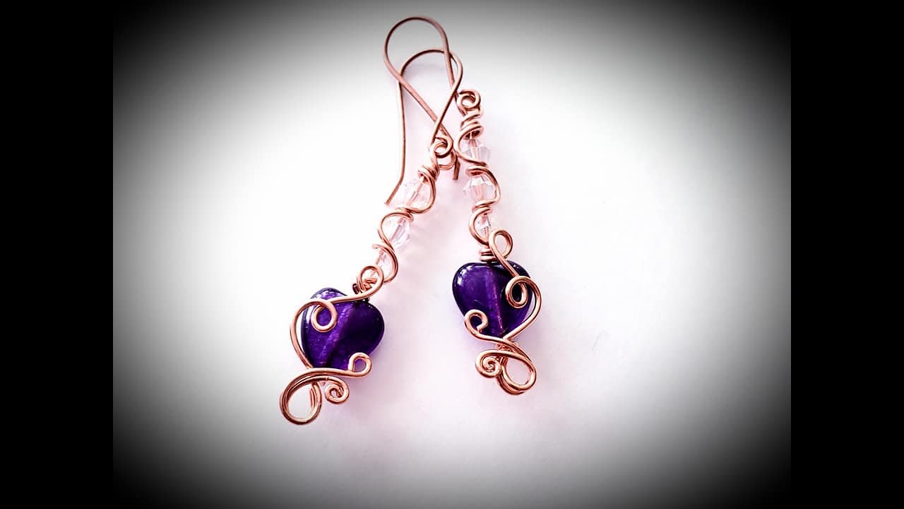 Fancy swirl Sally Earrings