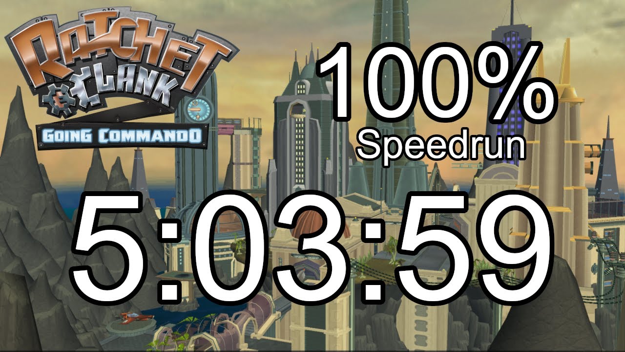 Ratchet & Clank 2 100% Speedrun in 5:03:59