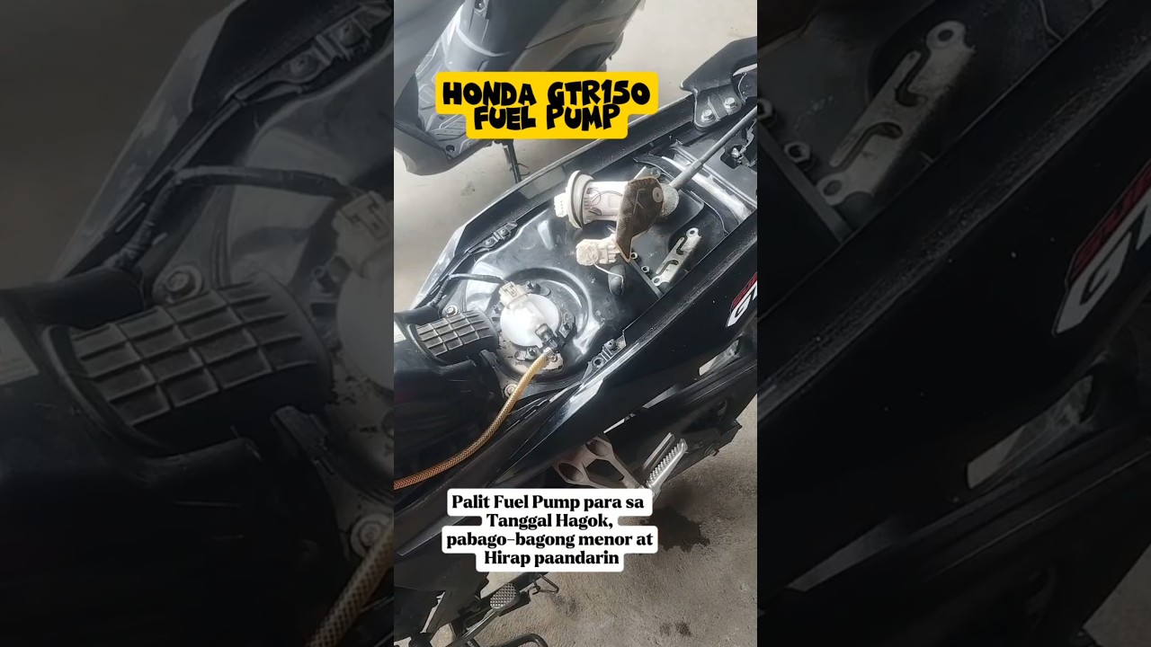 Gtr150 Fuel Pump #tutorial #honda #motoVlogGuide#learnMotoVlog#vlogTutorial#tutorial