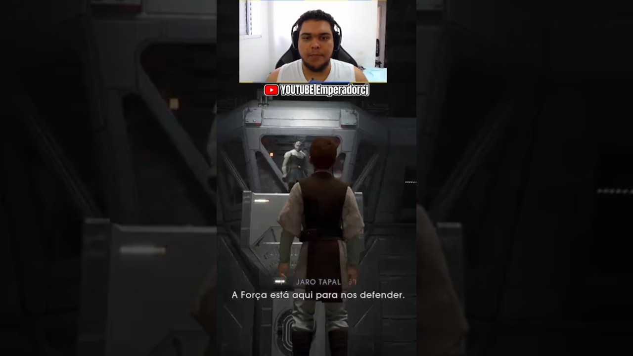 MEU MESTRE E UM PO&Ccedil;O DE SIMPATIA ESSE LUNATICO KKKKKK #emperadorcj #starwars #gameplay #videoviral