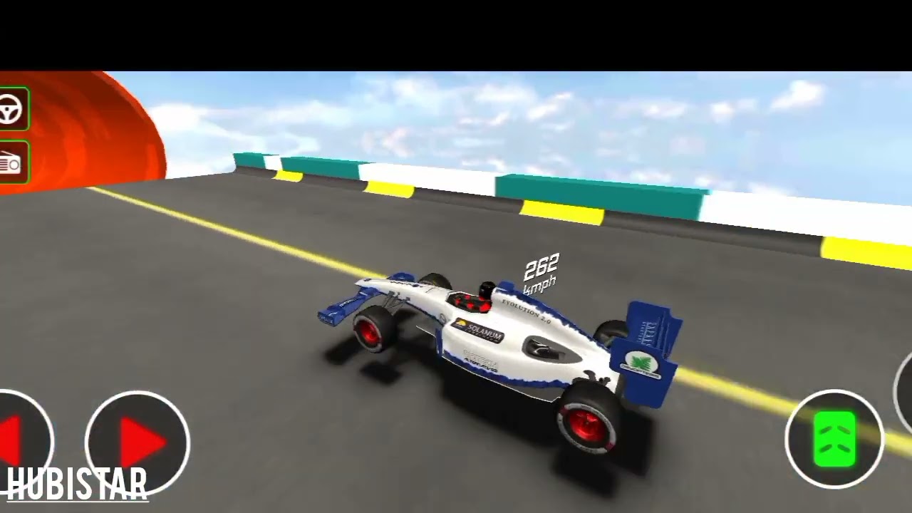 Formula car super ramp / master game play