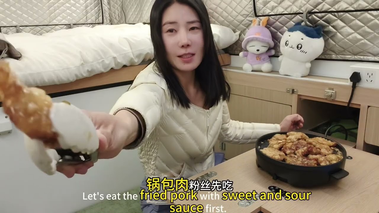 一人一车自驾漠河的南方妹子，来这里洗了个被子，把裤子也弄湿了#皮卡#漠河#自驾游#户外#越野房车#皮卡背驮房箱#车顶帐篷#长城炮#露营#柚子房车