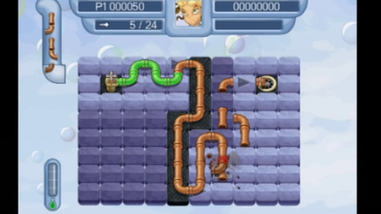 Pipe Mania (PS2) Gameplay