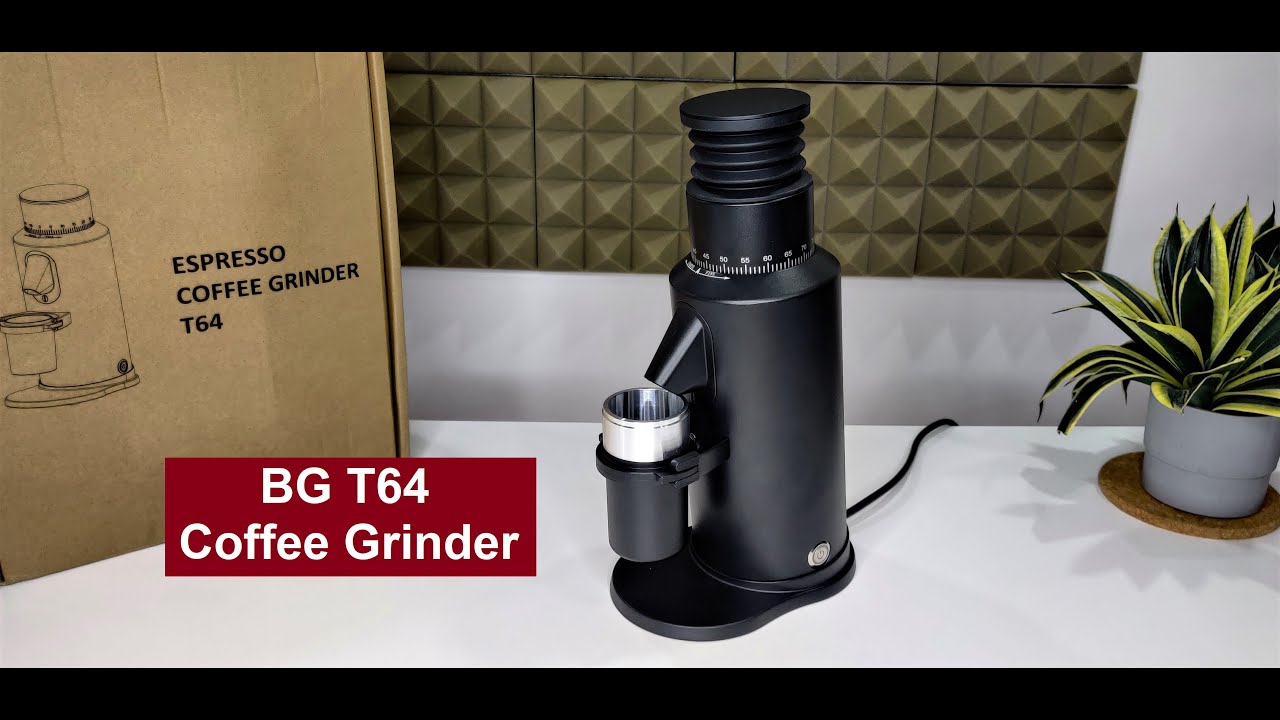 BG T64 Coffee Grinder I Single Dosing I Low Retention I Stepless...