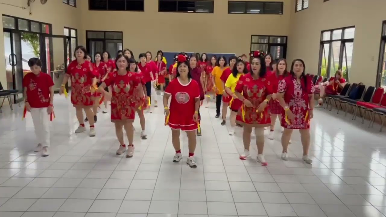 Xin Nian Dao // Line Dance // Demo : Blessed Line Dance 