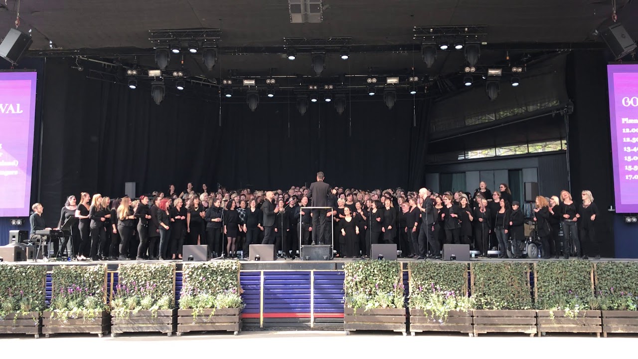 Gospel-Festival Tivoli Kopenhagen 22.04.2018 Auftritt von Gospel im Osten / GiO