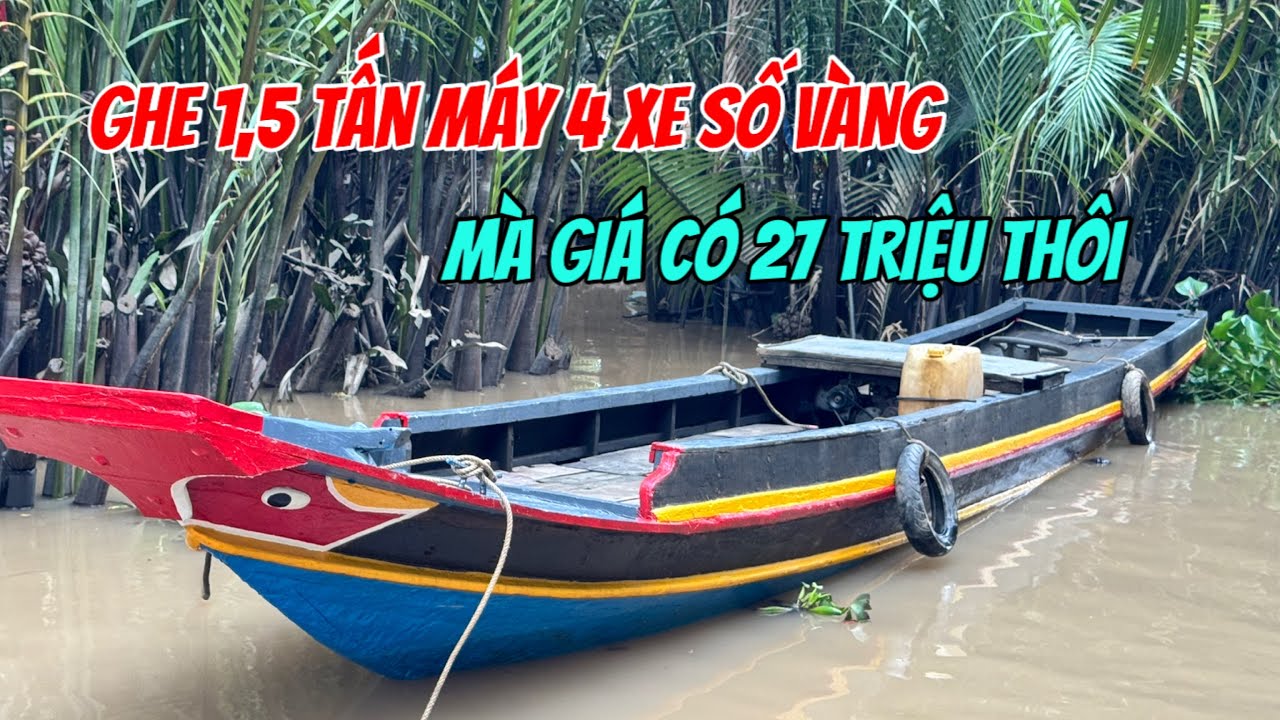 B&aacute;n Ghe 1,5 Tấn Mủi Chẻ M&aacute;y 4 Chỉ 27 Triệu 0923,5555,97 T&acirc;m| T&acirc;m Vlog
