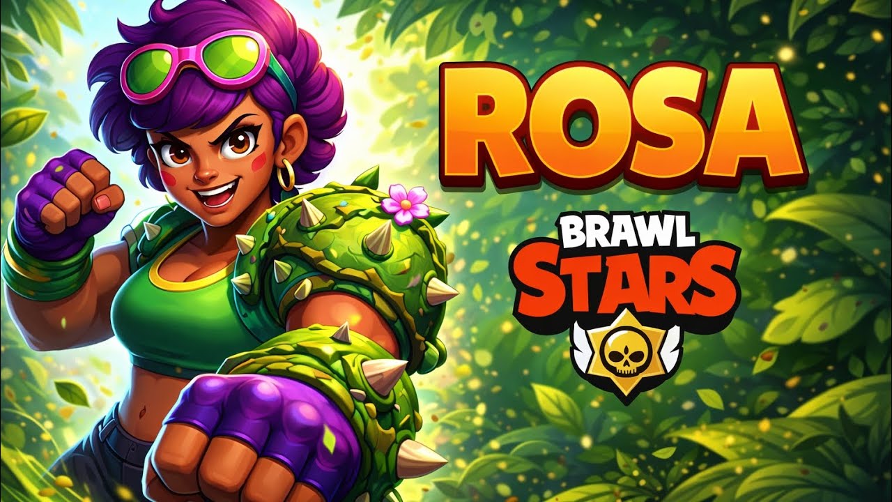 BRAWL STARS - GAME PLAY (ROSA🌿🌺) 🎮 🎮 