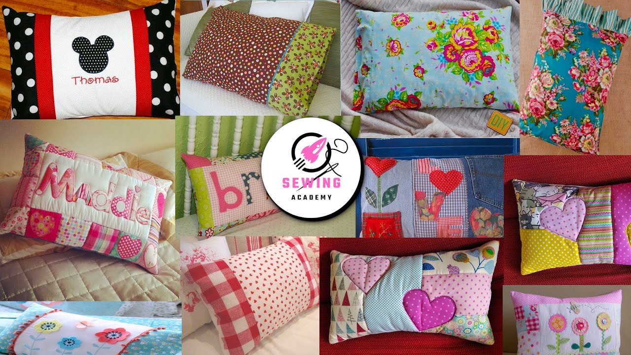 50 Pillowcase Sewing Ideas 🛏️ | Beautiful & Easy DIY Pillowcase Projects! 🧵✨ #sewingprojects