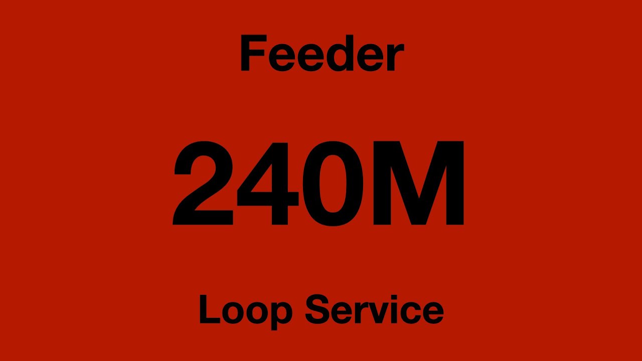 [SMRT Buses] Feeder Bus Service 240M Hyperlapse