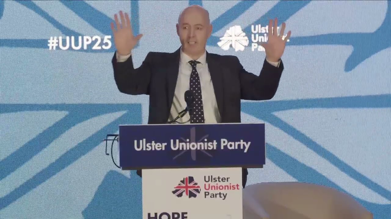 UUP Conference 2025 - Jon Burrows MLA