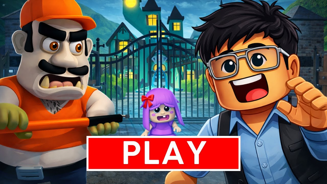 ROBLOX BABY POLY HOUSE ESCAPE RUN!