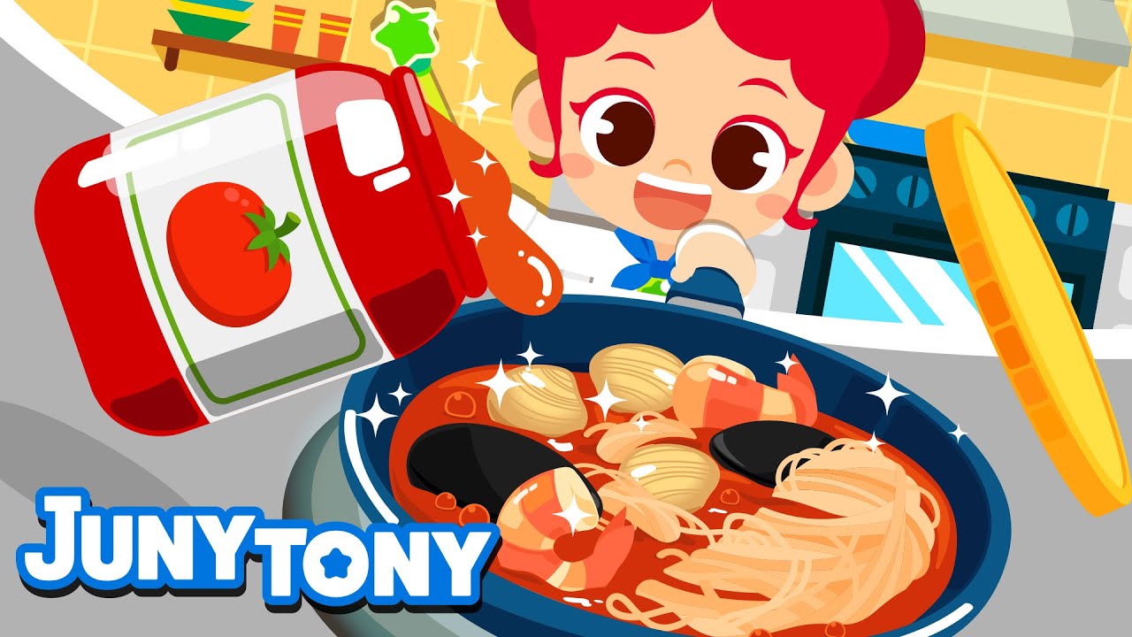 Chefs de Cozinha | Pratos Com Muito Sabor! | Trabalhos | Música Infantil | JunyTony em Português