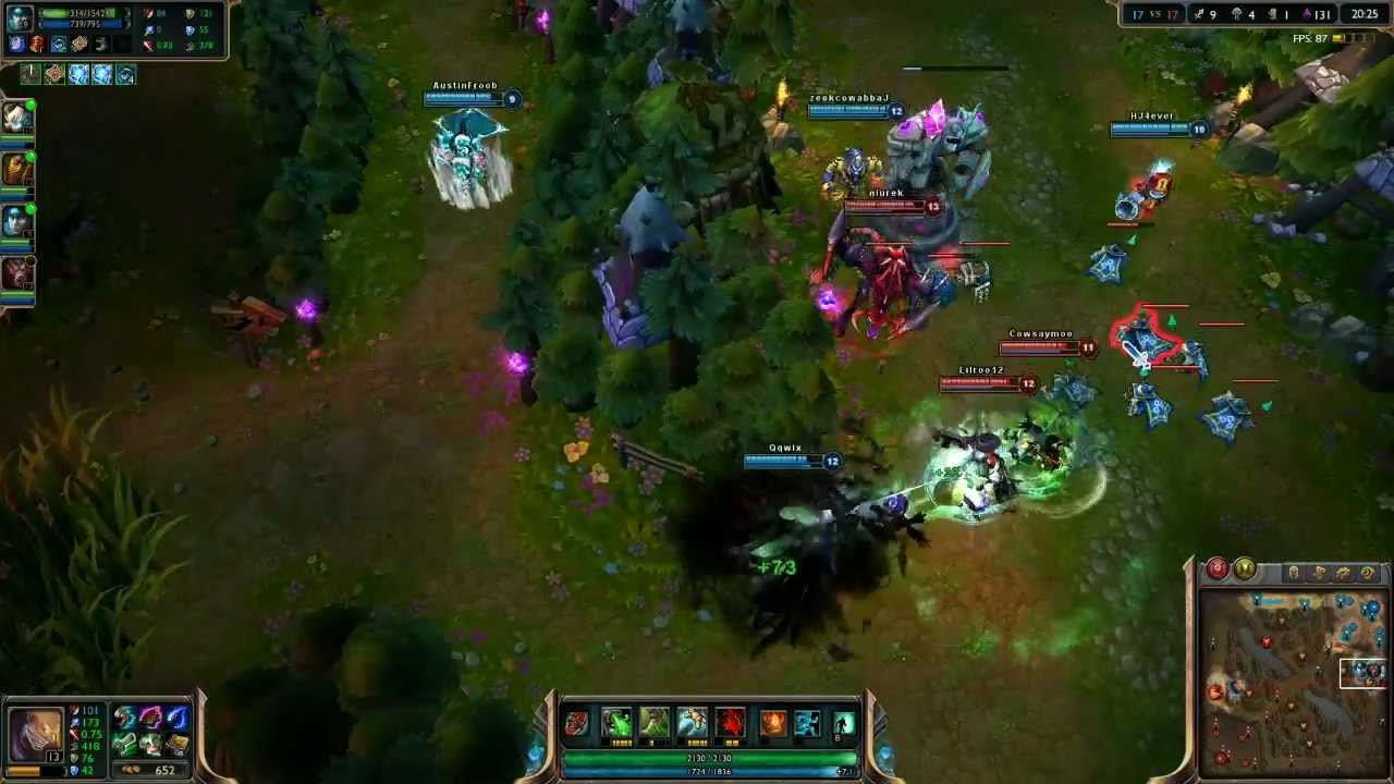 Qualityplayer - Full AP Singed top lane (2200Elo) (Diamond V)