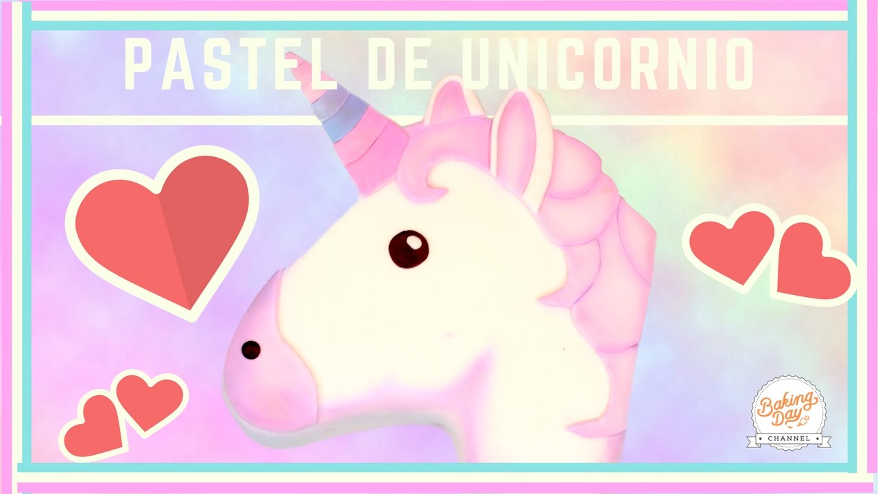 PASTEL DE EMOJI DE UNICORNIO - BAKING DAY