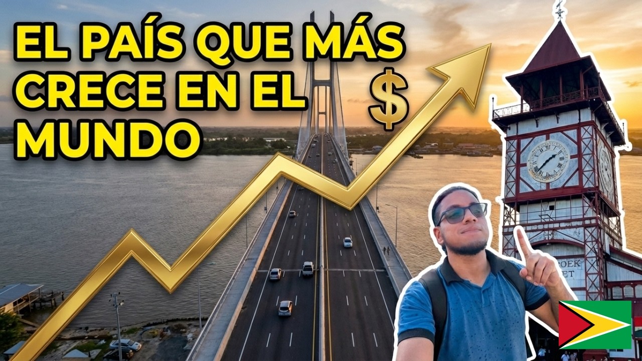 🇬🇾 El País que se volvió RICO de la noche a la mañana. ¿Por qué muchos quieren migrar a GUYANA?