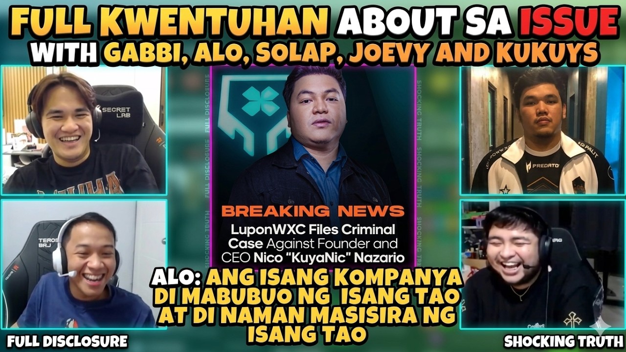 ALO NILABAS LAHAT NG CHISMIS SA DISCORD ABOUT SA ISSUE | W/ GABBI, ALO, JOEVY, SOLAP, AND KUKUYS