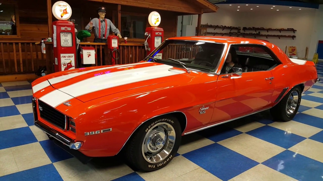 1969 Chevrolet Camaro 454 cui Big Block Stk # 2493 (A&E Classic Cars)