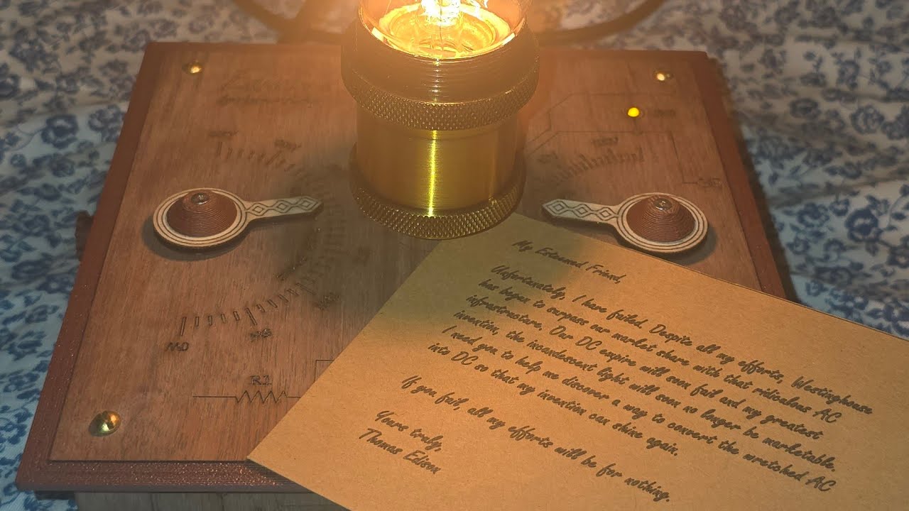 Edison's Lamp Puzzle by Andrew Bishop 