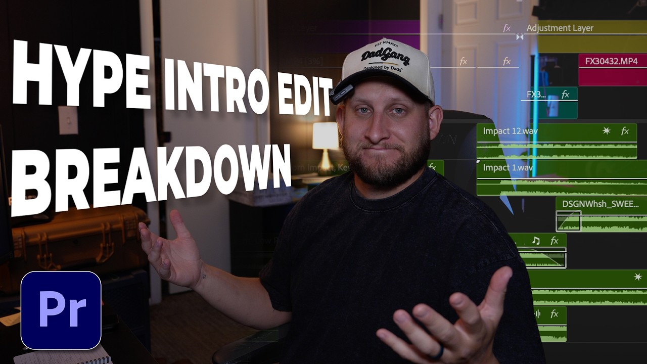 Hype Intro Video Breakdown | Learn exactly how I edited this 10 second intro | Adobe Premiere Pro