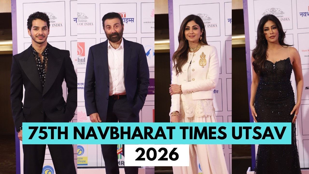 Sunny Deol, Ishaan Khatter, Shilpa Shetty & Others Grace The 75th Navbharat Times Utsav 2026