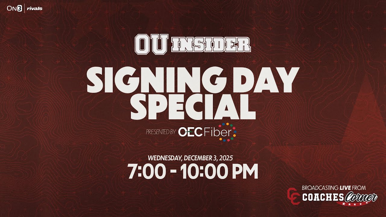 Live Interviews with Sooners Signees, Expert Analysis & more! | OU Insider Signing Day Special 2026