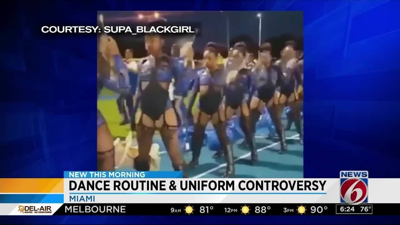 Dance team goes viral for controversial costumes