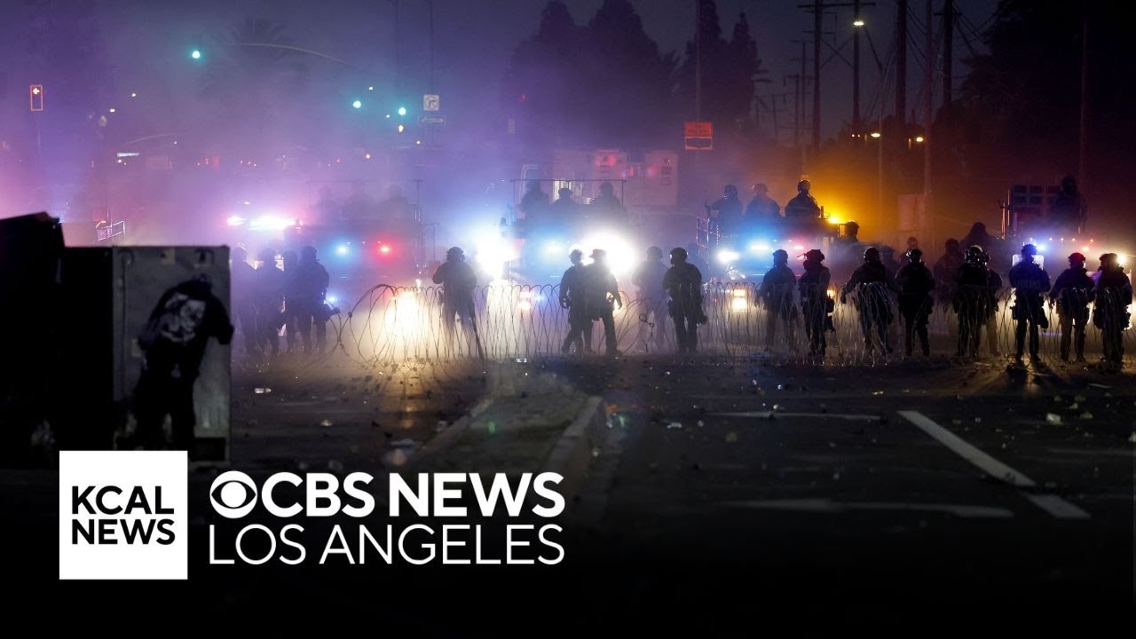Unrest across Los Angeles following immigration operations across the city.