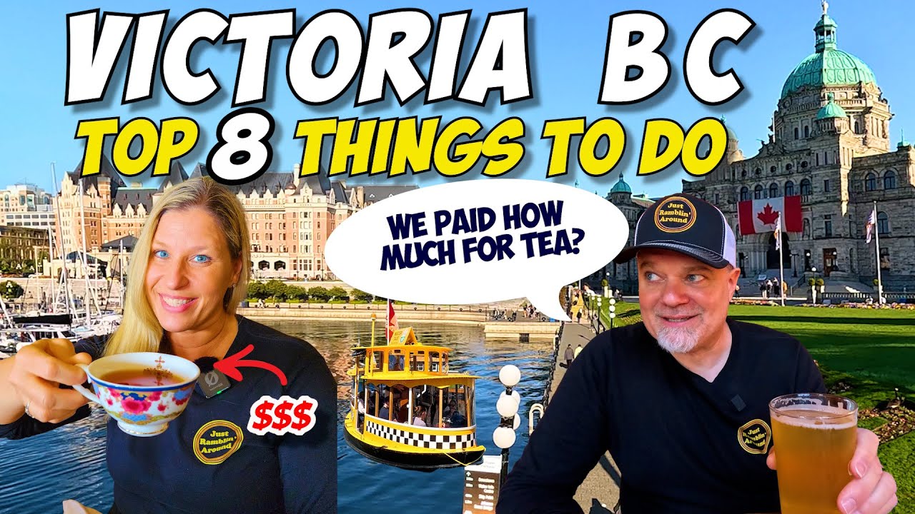 Victoria, BC in 24 HOURS | Fisherman's Wharf to Parliament Buildings