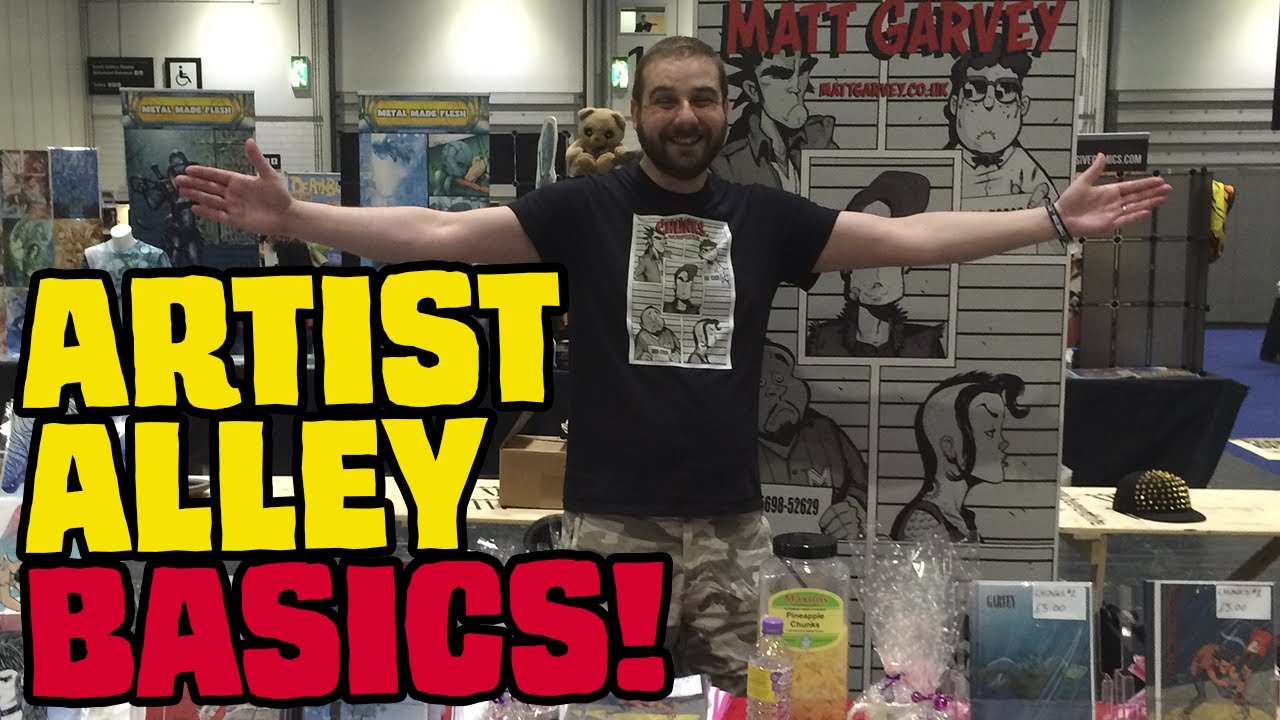 Artist Alley: Что вам нужно (для продажи на Comic Con) [Основы]