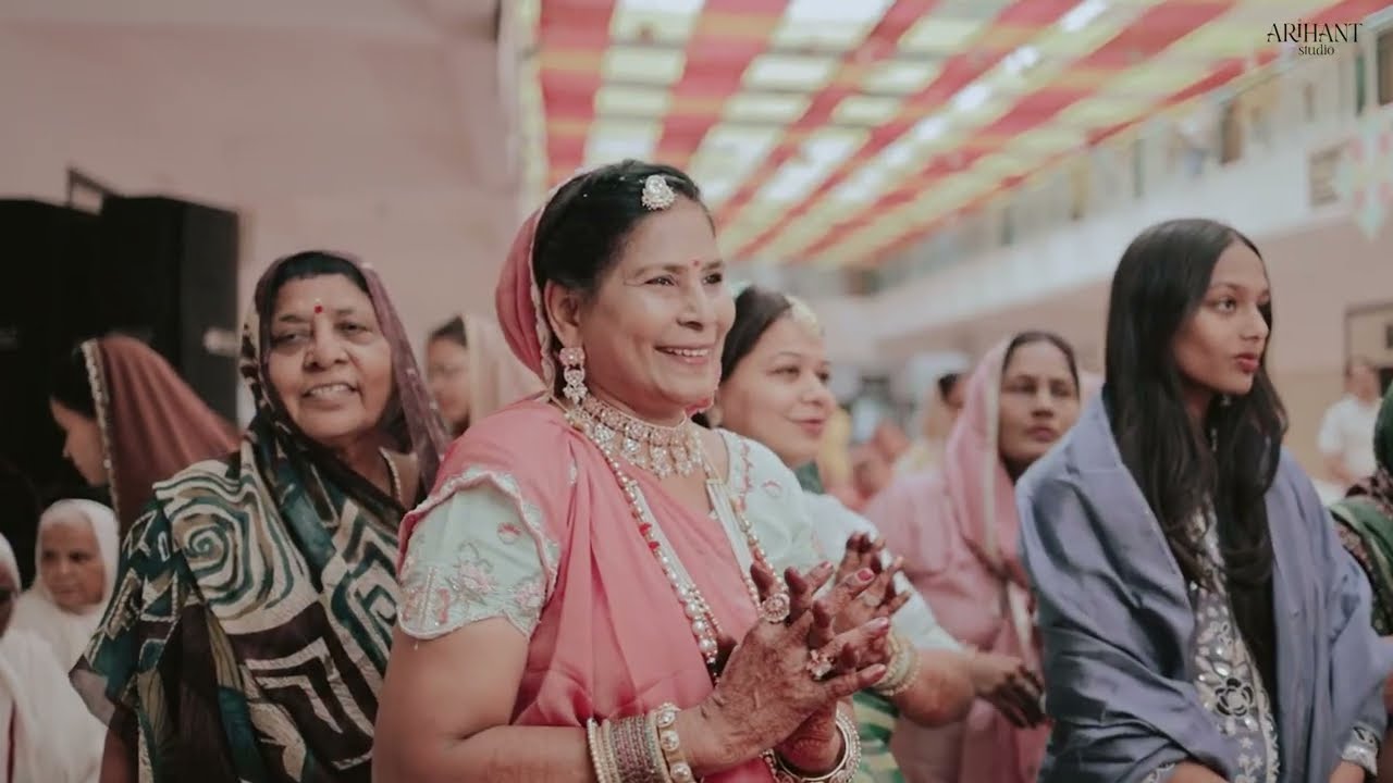 Swagatam || Mumukshu Shailadevi Dixa Mahotsav Day -1 REEL || M.s Pravesh & Snatra Pooja #jainism