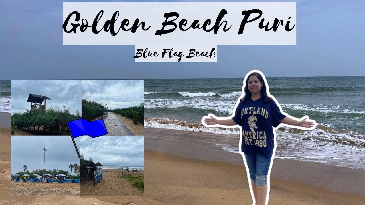 EXPLORING BLUE FLAG BEACH IN PURI || GOLDEN BEACH PURI || BRUNCH AT CAFÉ COOKIES