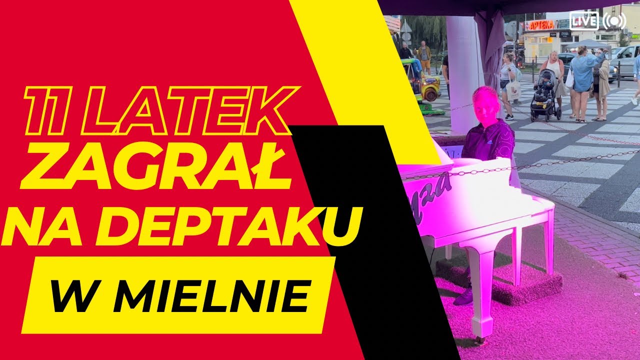 Zagrałem w Mielnie na gł&oacute;wnym deptaku najpiękniejszą melodię piano☺️