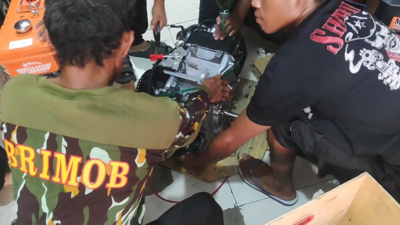 Mesin motoyama 685 cc lansung di test 