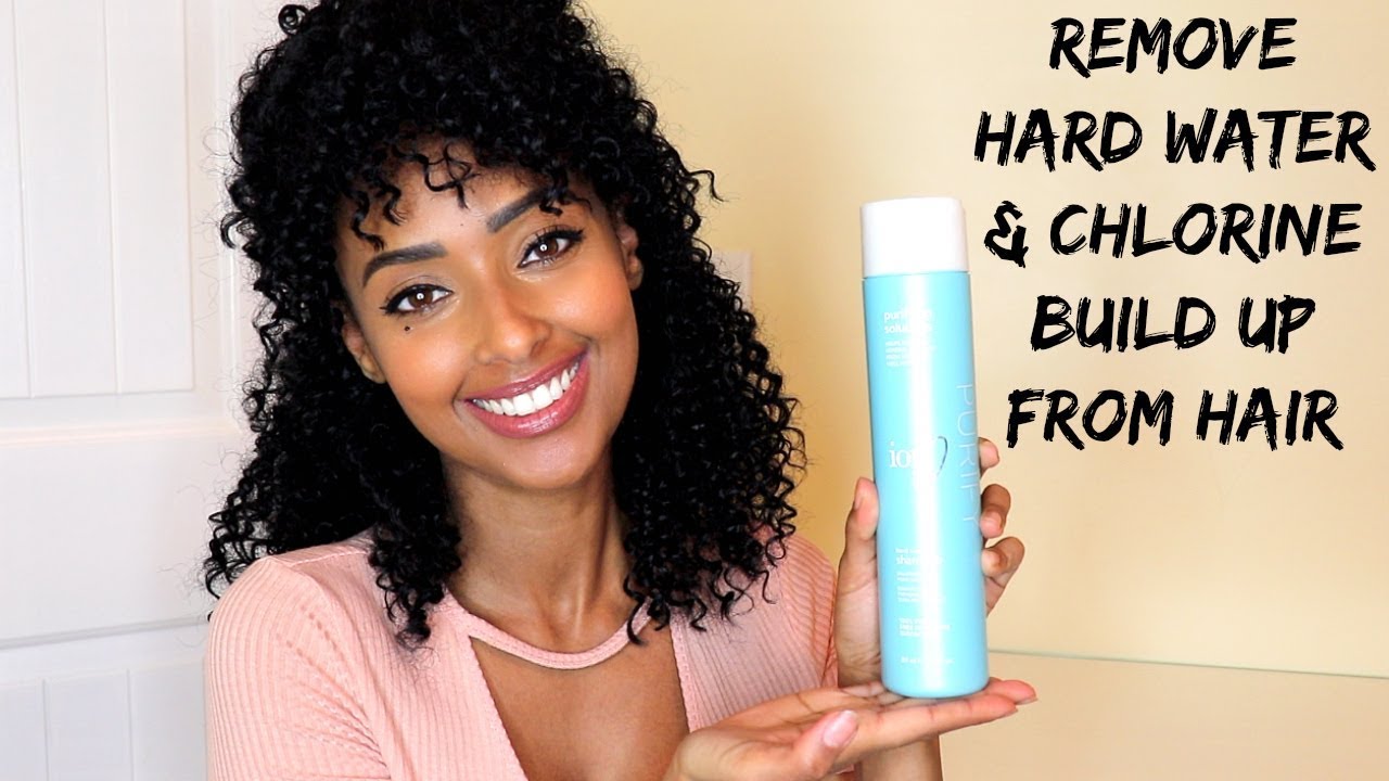 How to Remove Hard Water & Chlorine Build Up from Natural Hair | Protect Hair when Swimming