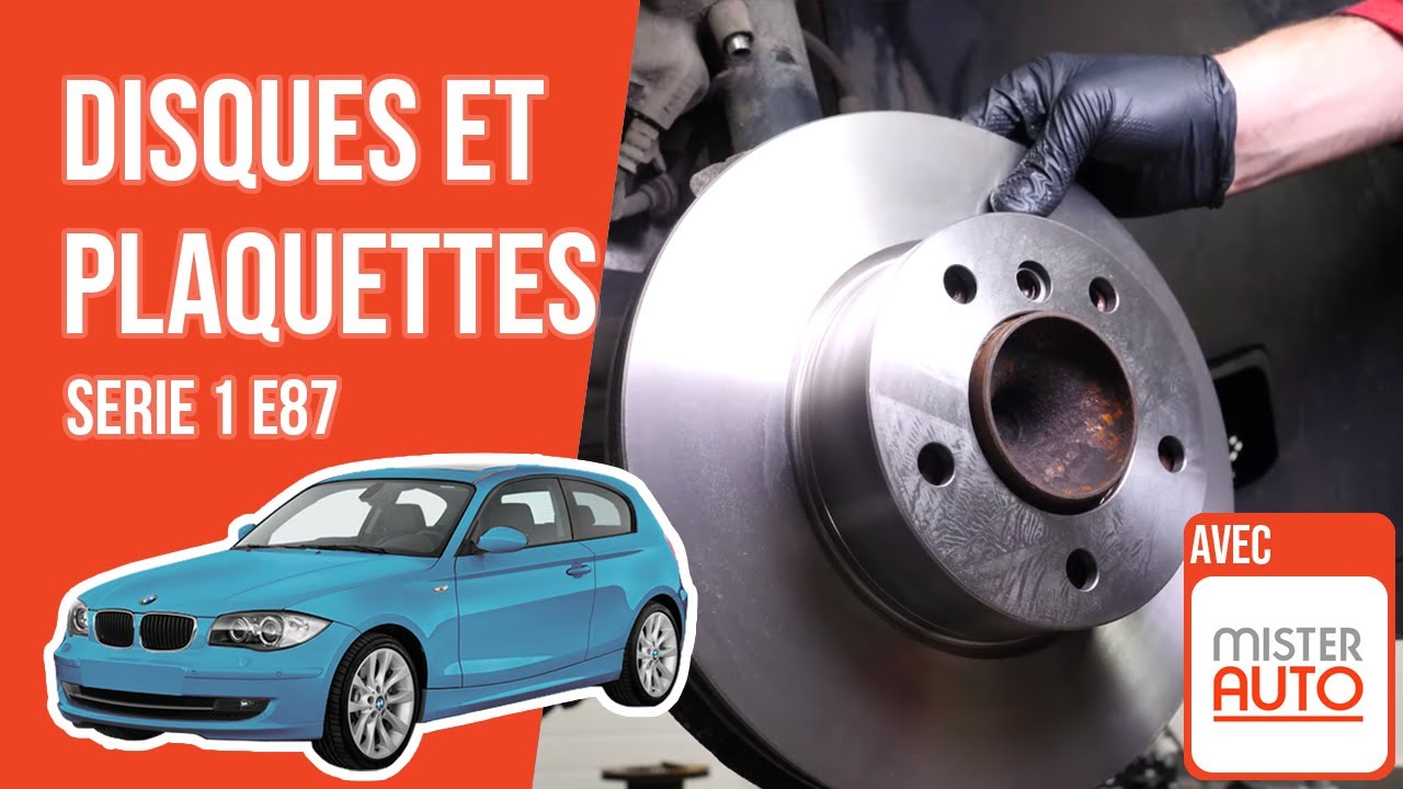 Changer les Disques et Plaquettes avant BMW Série 1 E87 🚗