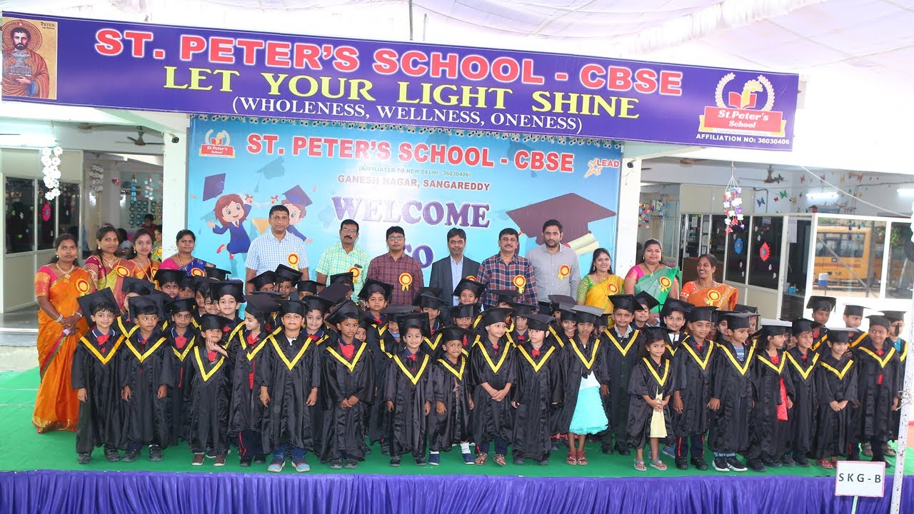 ST. Peter School | Graduation Ceremony | Sangareddy | Anu Digital