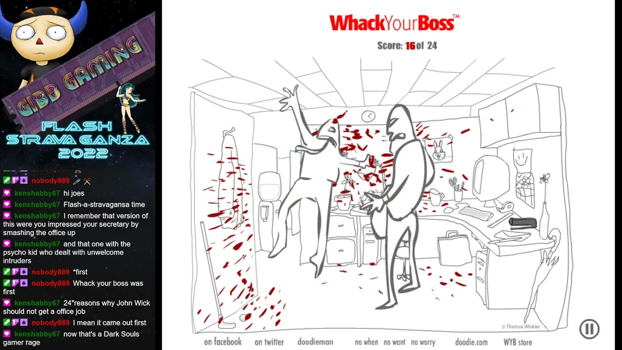 Flashstravaganza 2022 - Whack Your Boss