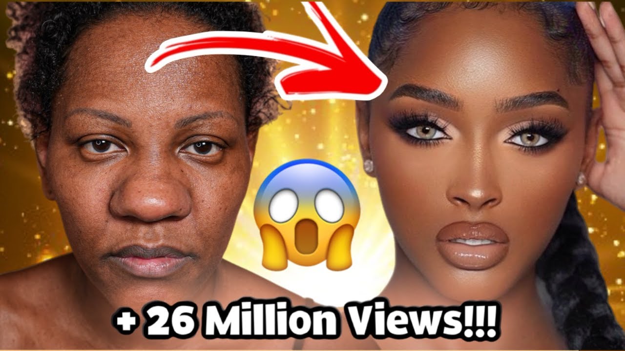 MAKEUP TRANSFORMATION 😱😱😱 26 MILLION Views😳 #makeuptutorial 