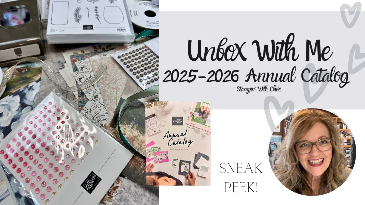 UNBOX The 2025-2026 Stampin' Up! Annual Catalog With Me! Sneak Peeks