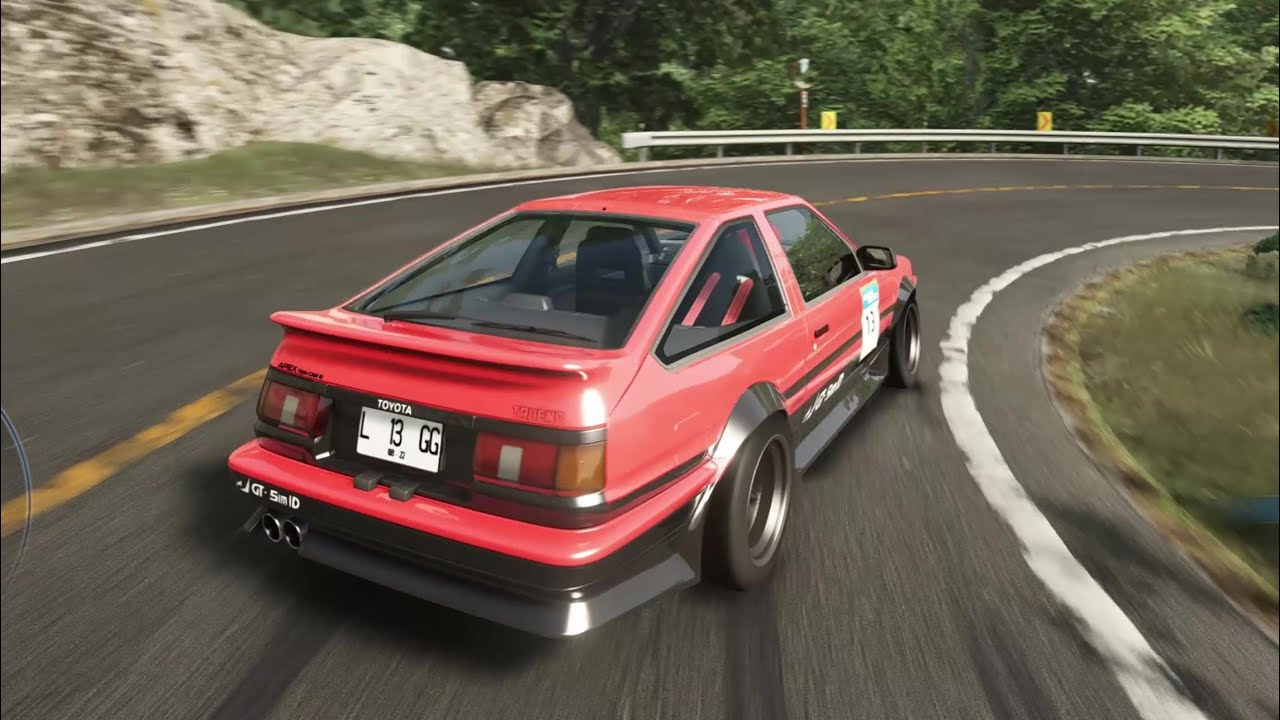 So I bring my AE86 back to Akina... - Assetto Corsa 4K60fps