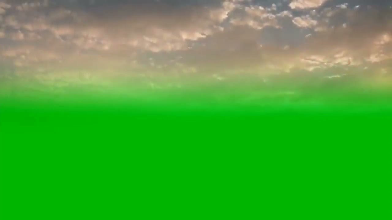 green screen sky video