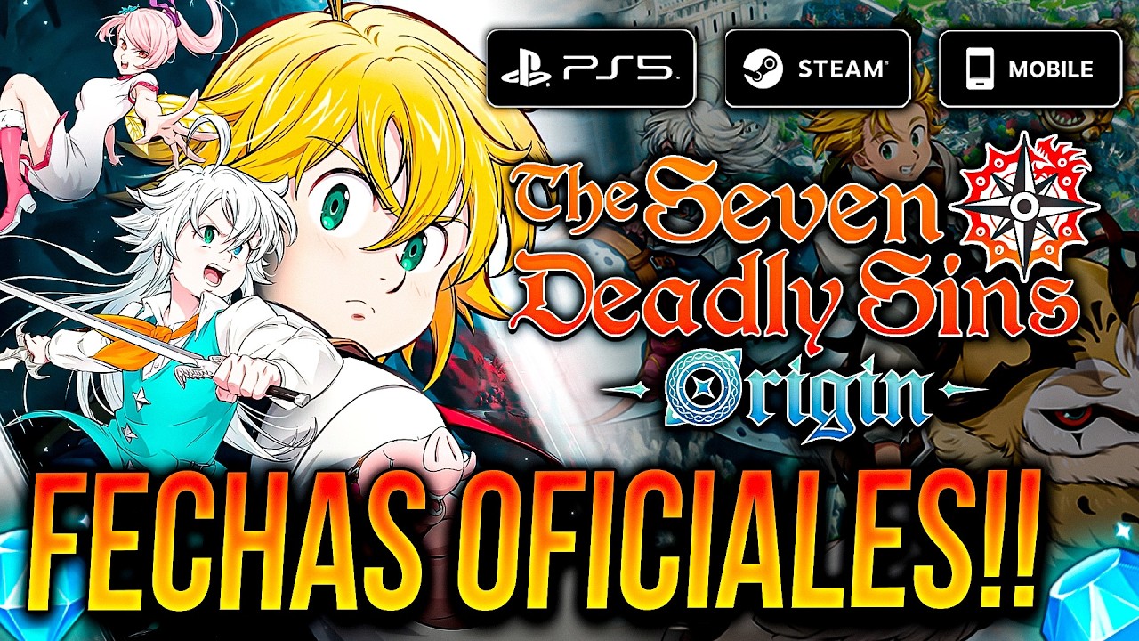 PS5 & STEAM LANZAMIENTO EXCLUSIVO?? 💎 7DS ORIGIN DOBLE FECHA SALIDA. 🙂 | Seven Deadly Sins: Origin
